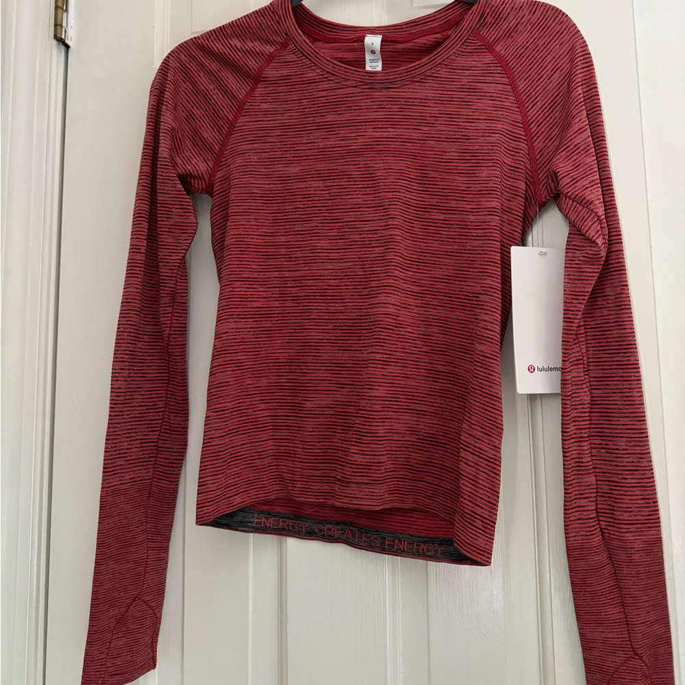 Swiftly tech long sleeve Lululemon shirt NWT